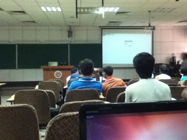 Yes, that's my screen right there